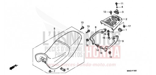 SIEGE (2) FX650X de 1999